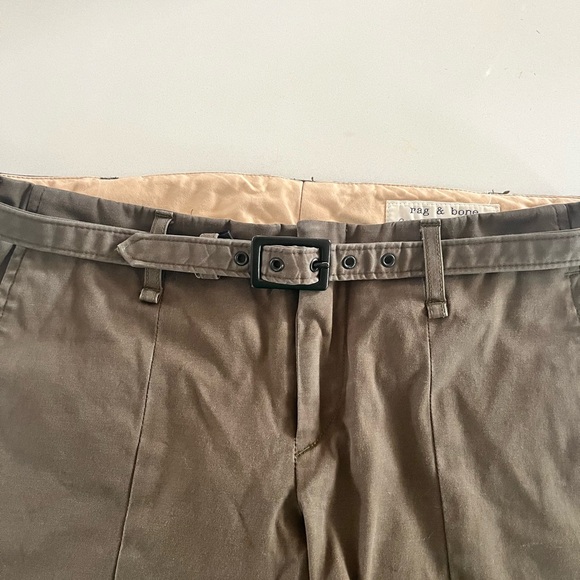 Rag & Bone skinny belted trouser - Picture 3 of 6